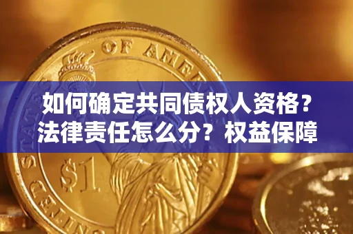 武汉如何确定共同债权人资格？法律责任怎么分？权益保障技巧揭秘！