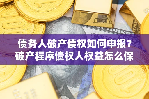 武汉债务人破产债权如何申报？破产程序债权人权益怎么保障？