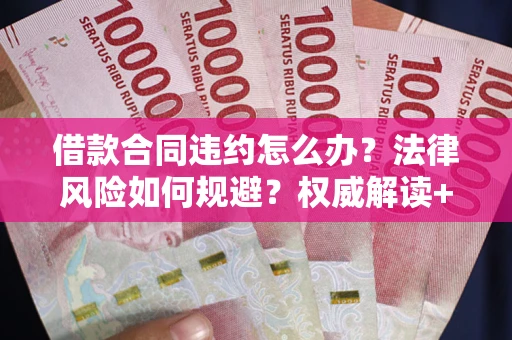 武汉借款合同违约怎么办?法律风险如何规避?权威解读+实用指南 武汉借款合同违约怎么办?法律风险如何规避?权威解读+实用指南