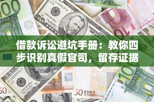 武汉借款诉讼避坑手册：教你四步识别真假官司，留存证据不踩雷