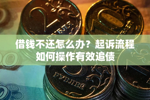 武汉借钱不还怎么办？起诉流程如何操作有效追债