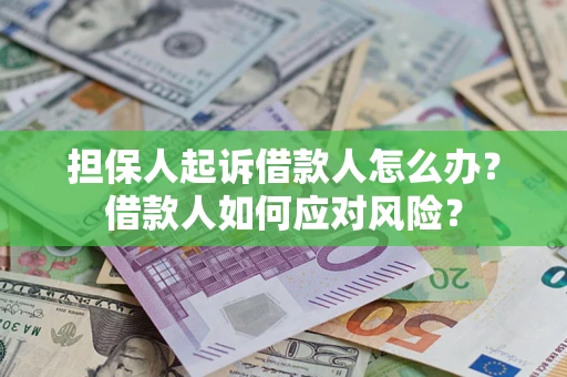 武汉担保人起诉借款人怎么办？借款人如何应对风险？
