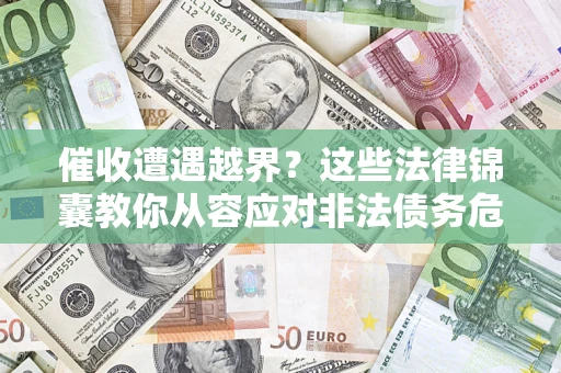 武汉催收遭遇越界？这些法律锦囊教你从容应对非法债务危机