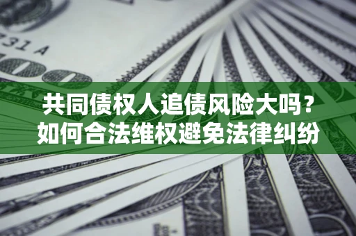 武汉共同债权人追债风险大吗?如何合法维权避免法律纠纷? 武汉共同债权人追债风险大吗?如何合法维权避免法律纠纷?