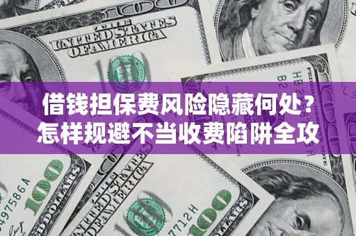 武汉借钱担保费风险隐藏何处？怎样规避不当收费陷阱全攻略！