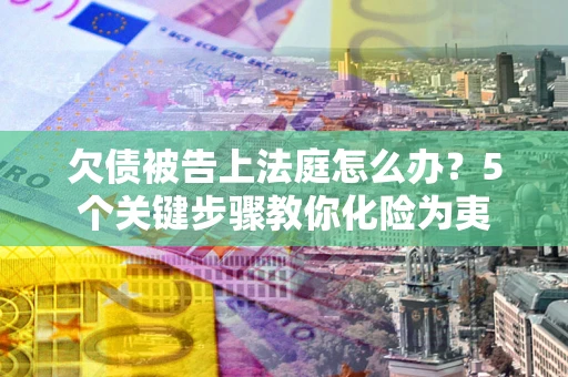 武汉欠债被告上法庭怎么办？5个关键步骤教你化险为夷