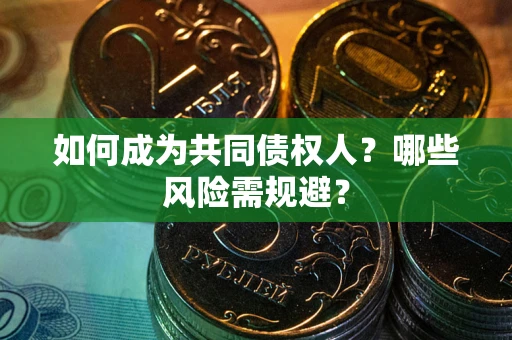 武汉如何成为共同债权人？哪些风险需规避？
